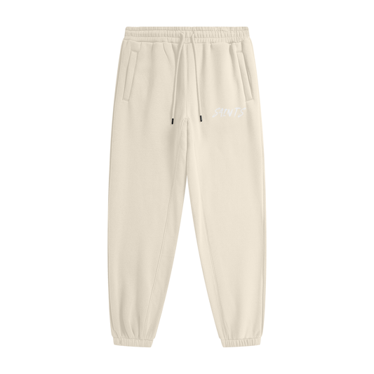 Unisex Streetwear Fleece Joggers